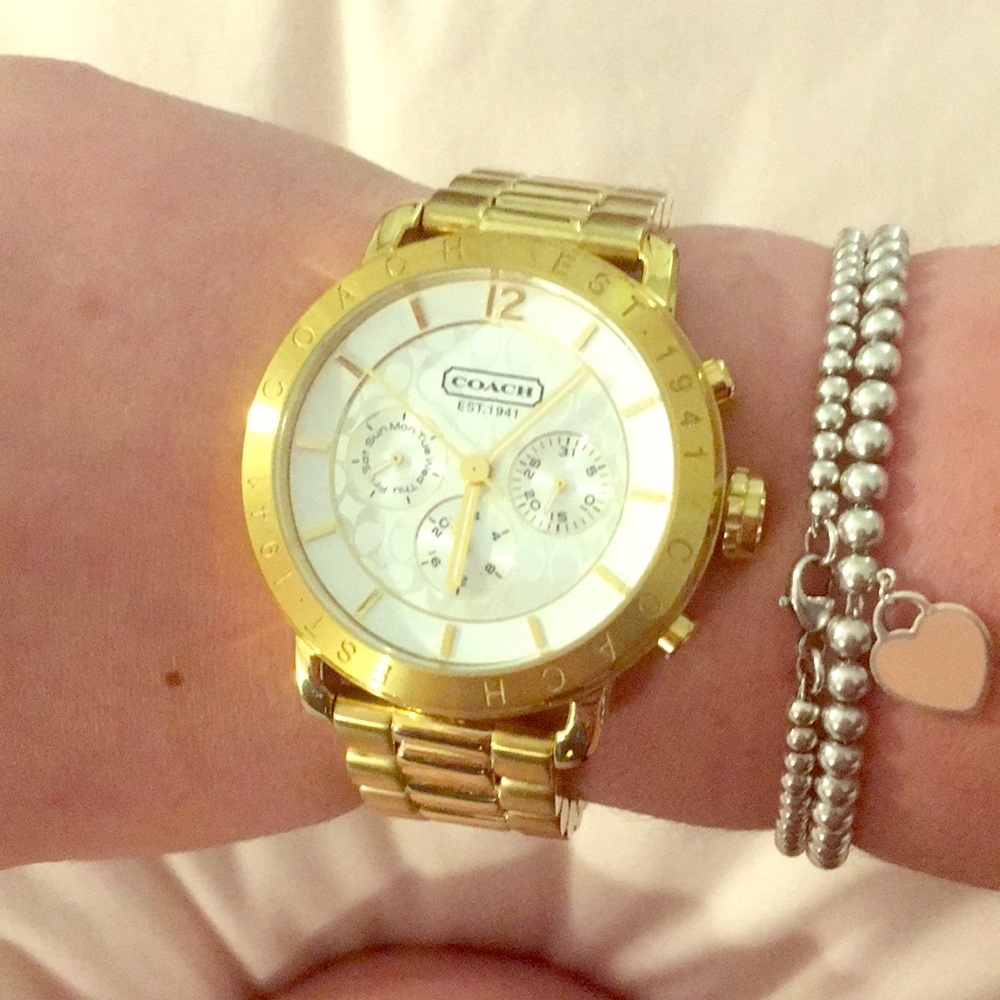 Gold Coach Watch